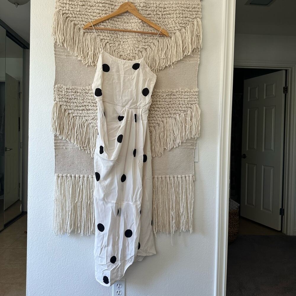 Derek Lam 10 Crosby Polka Dot Cami Dress